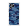 プレミアムパネル with MagSafe［ Camouflage - Blue ］
