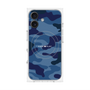 プレミアムパネル with MagSafe［ Camouflage - Blue ］