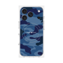 プレミアムパネル with MagSafe［ Camouflage - Blue ］