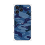 プレミアムパネル with MagSafe［ Camouflage - Blue ］