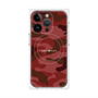 プレミアムパネル with MagSafe［ Camouflage - Red ］