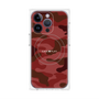 プレミアムパネル with MagSafe［ Camouflage - Red ］