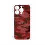 プレミアムパネル with MagSafe［ Camouflage - Red ］