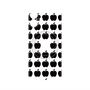 プレミアムパネル with MagSafe［ Apple - Black ］