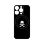プレミアムパネル with MagSafe［ スカル - Black ］