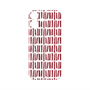 プレミアムパネル with MagSafe［ Nordic - Red ］