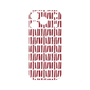 プレミアムパネル with MagSafe［ Nordic - Red ］