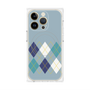 プレミアムパネル with MagSafe［ Nordic Argyle - Blue ］