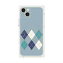 プレミアムパネル with MagSafe［ Nordic Argyle - Blue ］