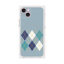 プレミアムパネル with MagSafe［ Nordic Argyle - Blue ］