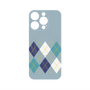 プレミアムパネル with MagSafe［ Nordic Argyle - Blue ］