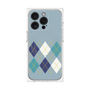 プレミアムパネル with MagSafe［ Nordic Argyle - Blue ］