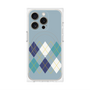 プレミアムパネル with MagSafe［ Nordic Argyle - Blue ］