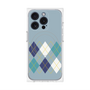 プレミアムパネル with MagSafe［ Nordic Argyle - Blue ］