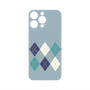 プレミアムパネル with MagSafe［ Nordic Argyle - Blue ］