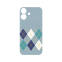 プレミアムパネル with MagSafe［ Nordic Argyle - Blue ］