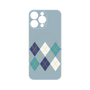 プレミアムパネル with MagSafe［ Nordic Argyle - Blue ］
