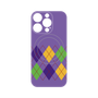 プレミアムパネル with MagSafe［ Nordic Argyle - Purple ］