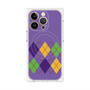プレミアムパネル with MagSafe［ Nordic Argyle - Purple ］