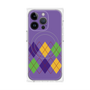 プレミアムパネル with MagSafe［ Nordic Argyle - Purple ］
