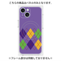 プレミアムパネル with MagSafe［ Nordic Argyle - Purple ］