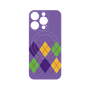 プレミアムパネル with MagSafe［ Nordic Argyle - Purple ］