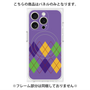 プレミアムパネル with MagSafe［ Nordic Argyle - Purple ］