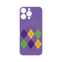 プレミアムパネル with MagSafe［ Nordic Argyle - Purple ］