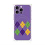 プレミアムパネル with MagSafe［ Nordic Argyle - Purple ］