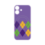 プレミアムパネル with MagSafe［ Nordic Argyle - Purple ］