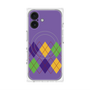 プレミアムパネル with MagSafe［ Nordic Argyle - Purple ］