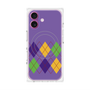 プレミアムパネル with MagSafe［ Nordic Argyle - Purple ］
