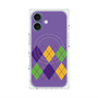 プレミアムパネル with MagSafe［ Nordic Argyle - Purple ］