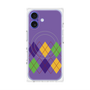プレミアムパネル with MagSafe［ Nordic Argyle - Purple ］