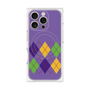 プレミアムパネル with MagSafe［ Nordic Argyle - Purple ］