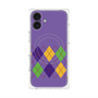 プレミアムパネル with MagSafe［ Nordic Argyle - Purple ］