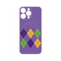 プレミアムパネル with MagSafe［ Nordic Argyle - Purple ］
