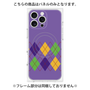 プレミアムパネル with MagSafe［ Nordic Argyle - Purple ］