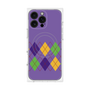 プレミアムパネル with MagSafe［ Nordic Argyle - Purple ］