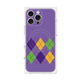 プレミアムパネル with MagSafe［ Nordic Argyle - Purple ］