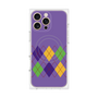 プレミアムパネル with MagSafe［ Nordic Argyle - Purple ］