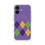 プレミアムパネル with MagSafe［ Nordic Argyle - Purple ］