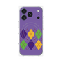 プレミアムパネル with MagSafe［ Nordic Argyle - Purple ］
