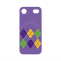 プレミアムパネル with MagSafe［ Nordic Argyle - Purple ］