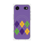 プレミアムパネル with MagSafe［ Nordic Argyle - Purple ］