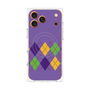 プレミアムパネル with MagSafe［ Nordic Argyle - Purple ］