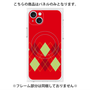 プレミアムパネル with MagSafe［ Nordic Argyle - Red ］