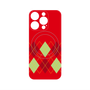 プレミアムパネル with MagSafe［ Nordic Argyle - Red ］
