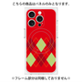 プレミアムパネル with MagSafe［ Nordic Argyle - Red ］
