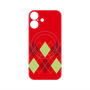 プレミアムパネル with MagSafe［ Nordic Argyle - Red ］